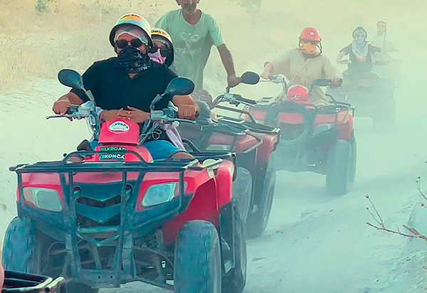 Atv Sürüşü ve Kapadokya Tarihi Yerleri